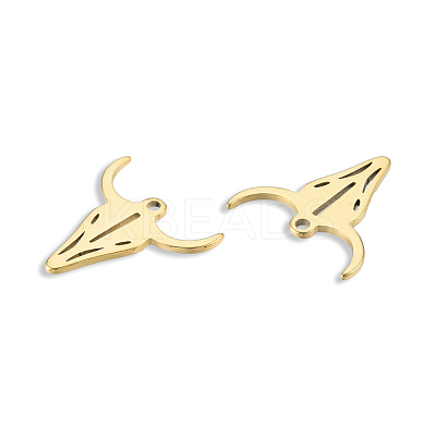 Ion Plating(IP) 201 Stainless Steel Charms STAS-N098-132LG-1