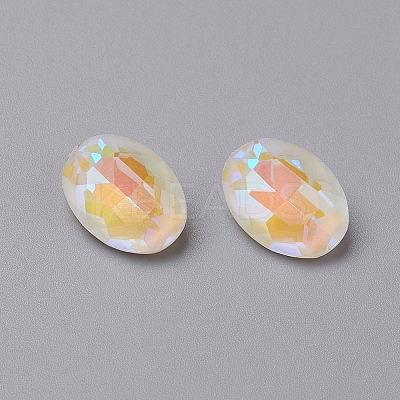 Glass Rhinestone Cabochons RGLA-I002-A03-1