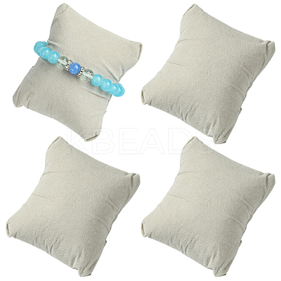 4Pcs Lint Cloth Bracelet and Watch Pillow Jewelry Displays FIND-BBC0004-32A-1