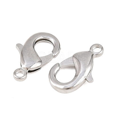 SHEGRACE Brass Lobster Claw Clasps XGRPCP300-268P-1