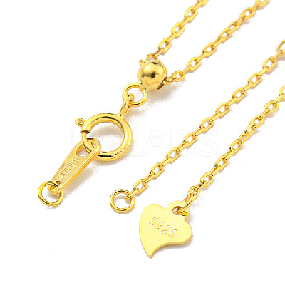 925 Sterling Silver Chain Extender STER-C005-02G-1