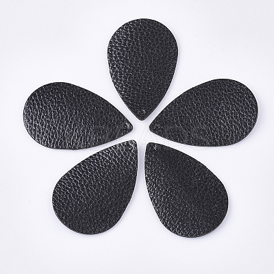 PU Leather Pendants X-FIND-S300-38B-01-1