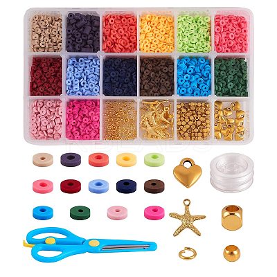 DIY Jewelry Kits DIY-SZ0001-04-4mm-1