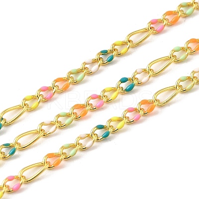 Brass Figaro Chains CHC-F020-12G-08-1