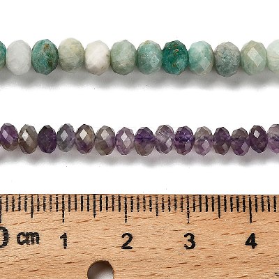 Natural Mixed Gemstone Beads Strands G-RM2025-17C-1
