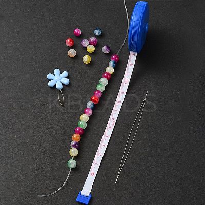 High Carbon Steel Big Eye Beading Needle TOOL-YW0001-32-1