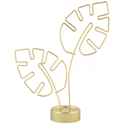 201 Stainless Steel Name Card Holder AJEW-WH20060-67G-1