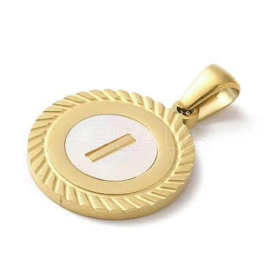 Ion Plating(IP) 304 Stainless Steel Pendants STAS-I204-I-G-1