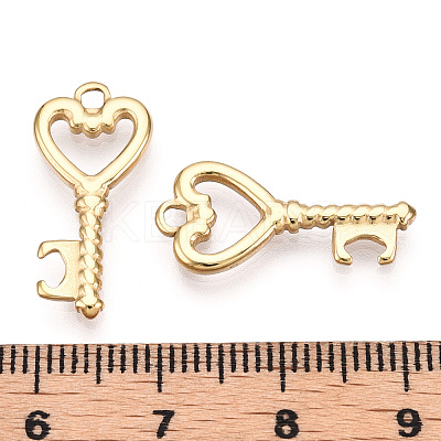 Valentine's Day 304 Stainless Steel Pendants STAS-T064-36G-1