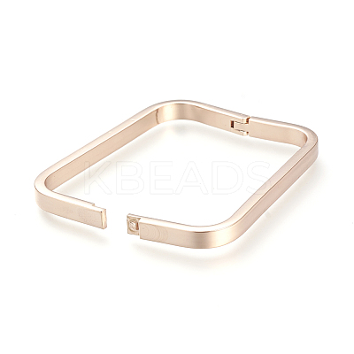 Brass Rhinestone Bangles BJEW-R300-22RG-1