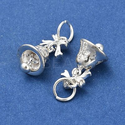 Brass Micro Pave Cubic Zirconia Pendants KK-Z127-01S-1