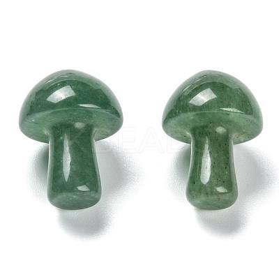 Natural Green Aventurine Mushroom Gua Sha Stone G-L570-A06-1