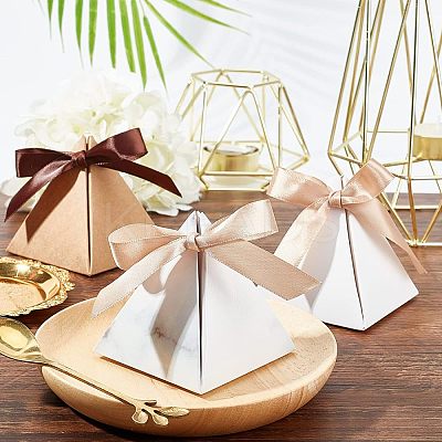 Paper Jewelry Box CON-WH0076-12C-1