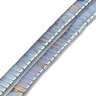 Electroplated Non-magnetic Synthetic Hematite Beads Strands G-G089-A02-10-1