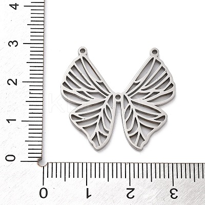 Anti-Tarnish 304 Stainless Steel Pendants STAS-Q002-03P-1