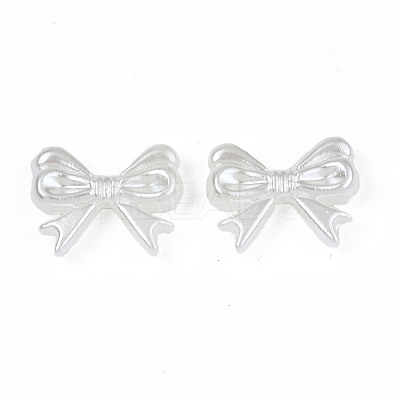 ABS Plastic Imitation Pearl Beads OACR-N008-131-1
