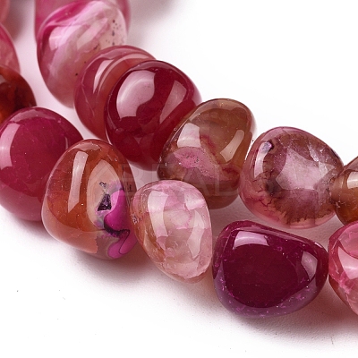 Natural Agate Beads Strands G-L560-L-1