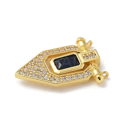 Brass Micro Pave Colorful Cubic Zirconia Pendants LS-KK-U046-04G-01-1