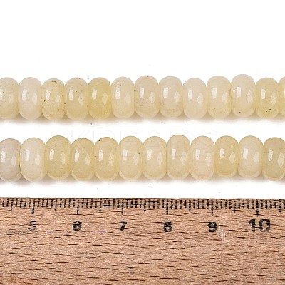 Natural White Jade Beads Strands G-Q613-01F-18-1