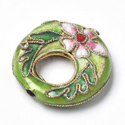 Handmade Cloisonne Beads CLB-S006-15-1