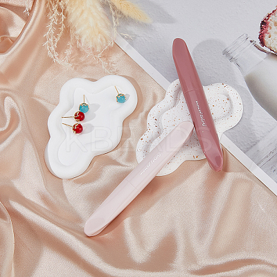 2Pcs 2 Colors Gesso Jewelry Plate DJEW-DC0001-04-1