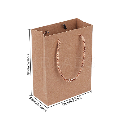 Kraft Paper Bags Gift Shopping Bags ABAG-E002-09C-1