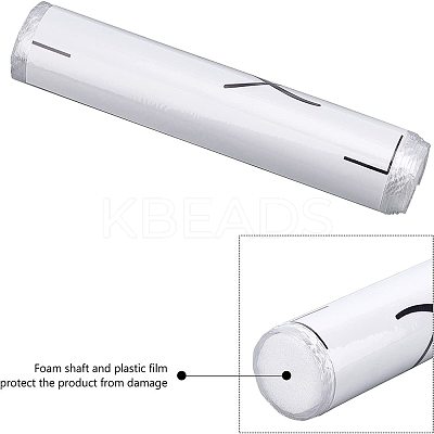 Rectangle with Word PVC Wall Stickers DIY-WH0228-186-1