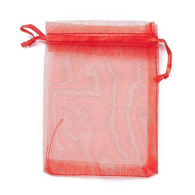 Organza Gift Bags with Drawstring LS-X1-OP-R016-9x12cm-01-1