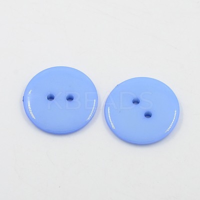 Acrylic Sewing Buttons BUTT-E084-B-06-1