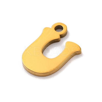 201 Stainless Steel Charms STAS-U016-01G-U-1