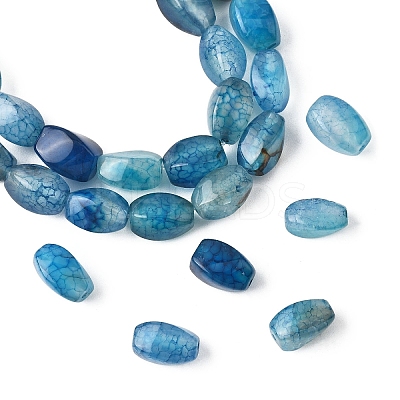 1 Strand Natural Dragon Veins Agate Beads Strands G-YW0002-59A-1