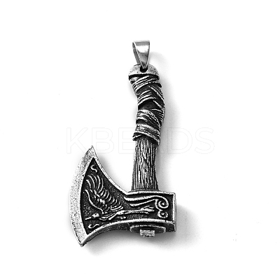 Viking Tibetan Style Alloy Pendants FIND-WH0145-06-1