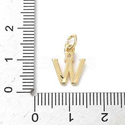 Brass Pave Clear Cubic Zirconia Charms KK-A273-01G-W-1