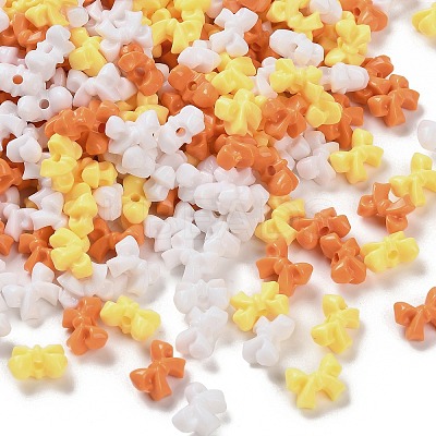 Opaque Acrylic Beads SACR-D009-01M-1