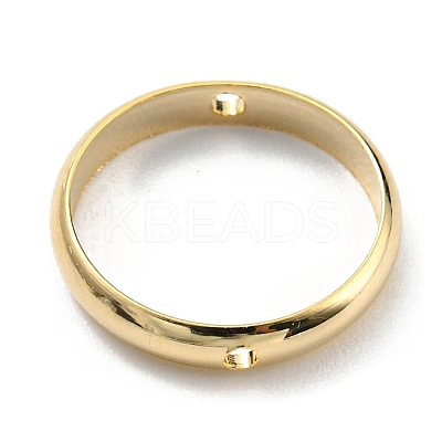 Brass Beads Frames KK-O133-014F-G-1
