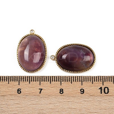 Natural Amethyst Pendants STAS-F322-15G-01-1