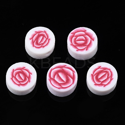 Handmade Polymer Clay Beads CLAY-N008-041F-1