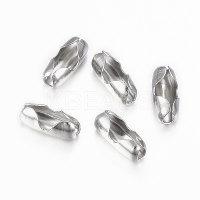 Tarnish Resistant 304 Stainless Steel Ball Chain Connectors X-STAS-H423-15P-1