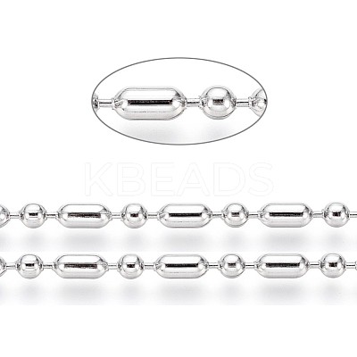 Non-Tarnish 304 Stainless Steel Ball Chains CHS-L024-025D-1