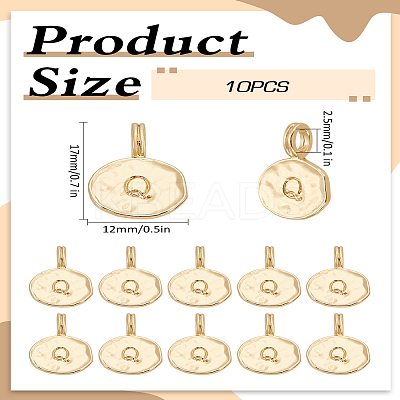 10Pcs Alloy Pendants FIND-LP0003-36Q-1