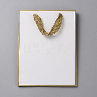 Cardboard Paper Gift Bags CARB-WH0021-01-1