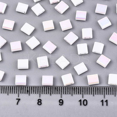 FGB 2-Hole Glass Seed Beads SEED-S031-L-ST41-R-1