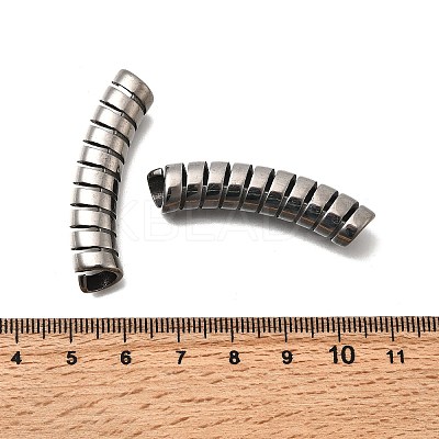 304 Stainless Steel Tube Beads STAS-D382-11P-1