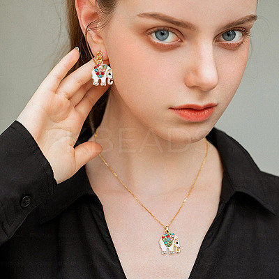 10Pcs Alloy Rhinestone Pendant Stitch Markers HJEW-NB00049-1