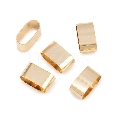 Brass Slide Charms KK-C163-23B-G-1