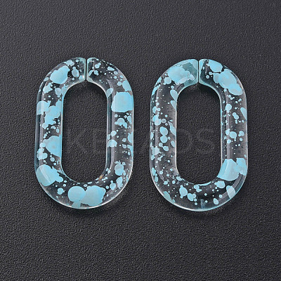 Transparent Acrylic Linking Rings OACR-N009-013B-07-1