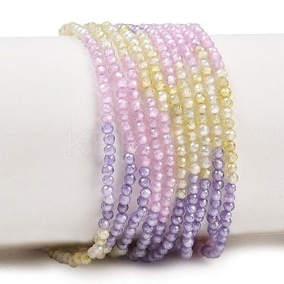 Cubic Zirconia Beads Strands ZIRC-P125-2mm-02-1
