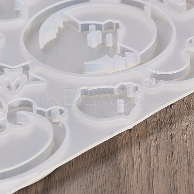 Kitten Earrings Pendants DIY Silicone Mold DIY-Q033-08A-1