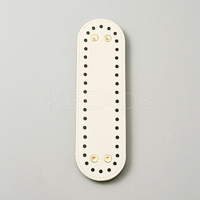 PU Leather Knitting Crochet Bags Nail Bottom Shaper Pad FIND-WH0114-84A-02-1