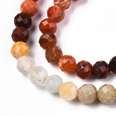 Natural Mixed Gemstone Beads Strands G-D080-A01-02-26-1